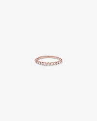Bague de mariage avec 0,34 carat TW de diamants en or rose 14kt