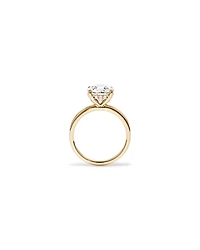 3.10 Carat TW Round Brilliant Laboratory-Grown Diamond Solitaire Ring in 18kt Yellow Gold