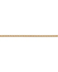 19cm (22") 4.2mm Width Semi Solid Diamond Cut Curb Bracelet in 10kt Yellow Gold