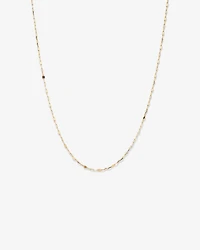 50cm (20") Oval Mirror Cable Chain in 10kt Yellow Gold