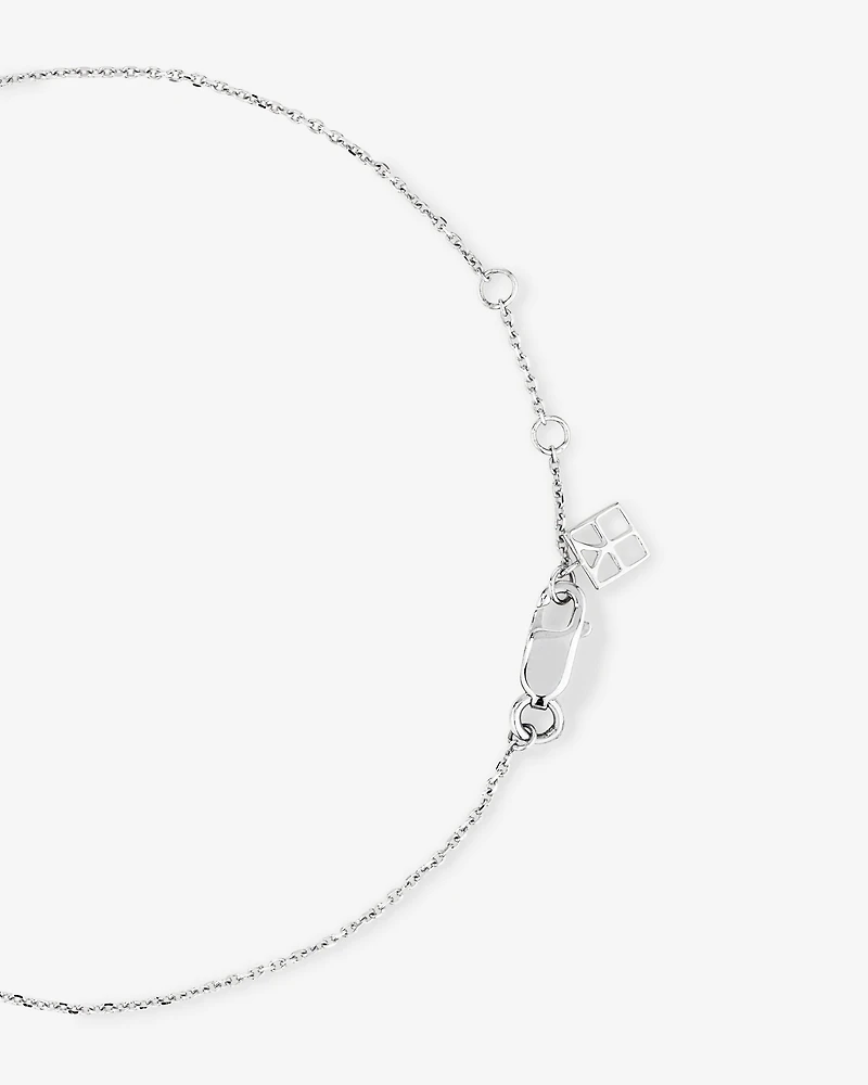 Double Open Heart Bracelet in Sterling Silver
