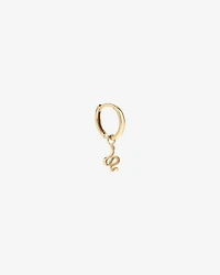 Snake Single Earring Charm in 10kt Yellow Gold
