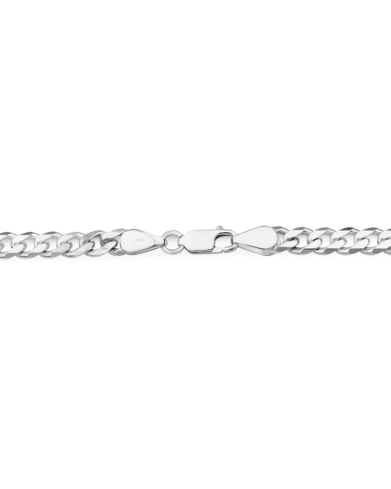 60cm (24") 5.5mm Width Curb Chain in Sterling Silver