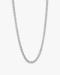 55cm (22") 9mm Width Semi Solid Diamond Cut Curb Chain in 10kt Gold