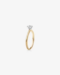 Michael Hill Solitaire Engagement Ring with a 0.50 Carat TW Diamond with the De Beers Code of Origin in 18kt Yellow & White Gold