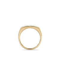 0.18 TW Black Diamond Men's Ring 10kt Yellow Gold