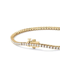2.50TW Lab Diamond Tennis Bracelet in 10kt Yellow Gold