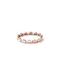 Signature Connect Curve Ring 10kt Rose Gold