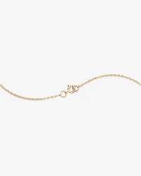 "C" Initial Necklace with 0.10 Carat TW of Diamonds in 10kt Yellow Gold