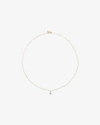 0.50 Carat TW Laboratory-Grown Diamond Solitaire Pendant in 14kt Yellow Gold