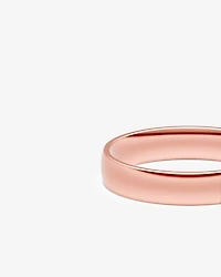 5mm Lite Half Round Polished Wedding Band in 10kt Yellow Gold