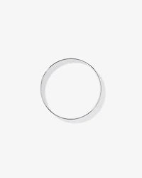 Jonc rond solide 65 mm (2,56") largeur 8 mm en argent sterling