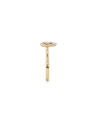 1.25 Carat TW Pear Cut Laboratory-Grown Diamond Solitaire Bezel Set Engagement Ring 14kt Yellow Gold