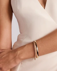 1.80 Carat TW Laboratory-Grown Diamond Tennis Bracelet in 10kt Yellow Gold