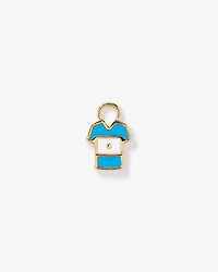 Argentina Jersey Earring Charm in 18Kt Vermeil
