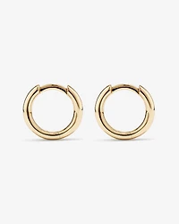 8mm Polished Huggies In 10kt Yellow Gold