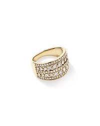 Bague TW Infinite Diamonds de 1,40 carat en or jaune 10 carats