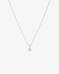 0.50 Carat TW Diamond Solitaire Pendant 18kt Yellow Gold