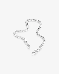19cm (7”) 4.3mm Width Curb Bracelet in Sterling Silver