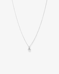 Collier pendentif à dôme effilé en argent sterling