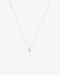 1.00 Carat TW Laboratory-Grown Diamond Solitaire Pendant in 14kt Yellow Gold