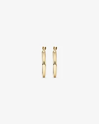 18mm Hoop Earrings in 10kt Yellow Gold