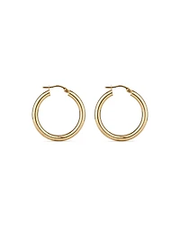 20mm Hoop Earrings in 10kt Yellow Gold
