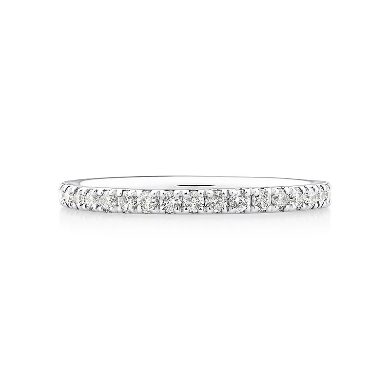 Wedding Band with 0.34 Carat TW of Diamonds in 14kt Gold