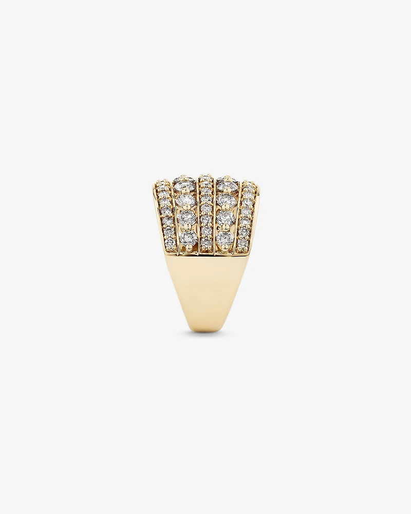 2.25 Carat TW Infinite Diamonds Ring in 10kt Yellow Gold
