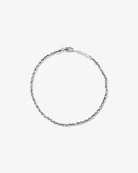 Bracelet torsadé de 23 cm (9 po) en argent sterling