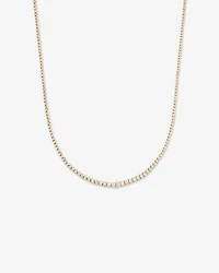 6.00 Carat TW Graduated Diamond RivieraTennis Necklace in 18kt Yellow Gold