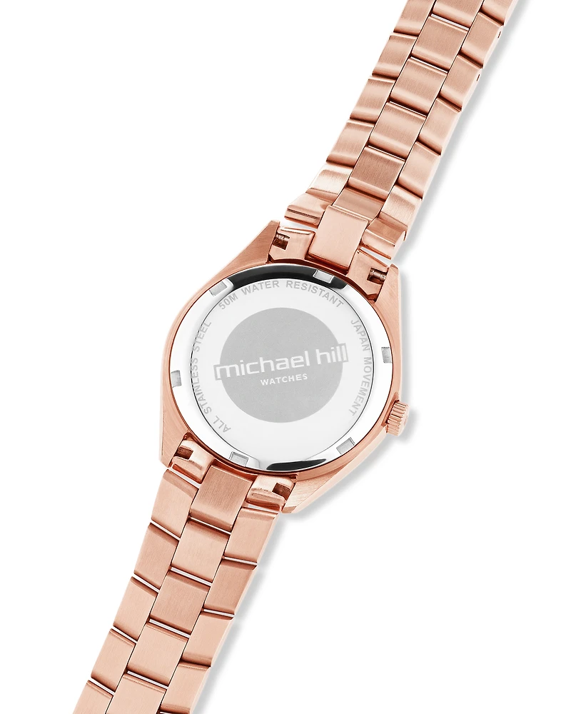 Ladies Watch Rose Tone Stainless Steel