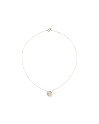 Lume Lab Swirl Pendant with 0.60 Carat TW of Laboratory-Grown Diamonds in 10kt Yellow Gold