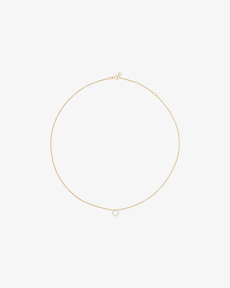 Ensemble cercle en vermeil 18 ct avec zirconiums cubiques
