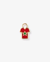 Morocco Jersey Earring Charm in 18Kt Vermeil