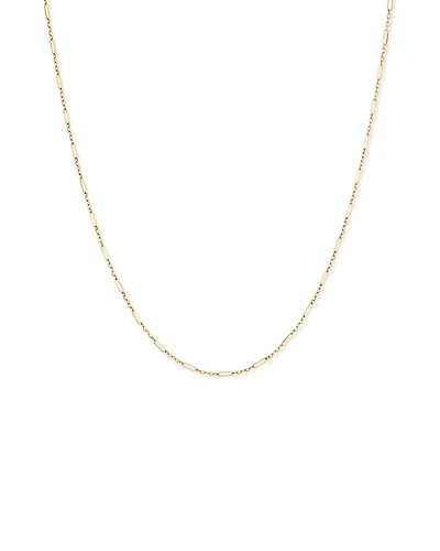 1.6mm Wide Paperclip 3 and 1 Chain in 10kt Yellow Gold