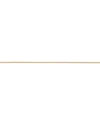 45cm (17") 1.05mm Width Solid Diamond Cut Curb Chain in 10kt Yellow Gold