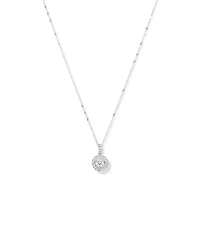 Lume Lab Round Pendant with 1.00 Carat TW of Laboratory-Grown Diamonds in 10kt Gold