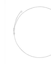 Collier Pendentif Halo en Zircon Cubique Rond Brillant en Argent Sterling