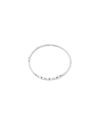 Triple Open Marquise Cubic Zirconia Bangle in Sterling Silver