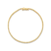 0.82 Carat TW Diamond Tennis Bracelet in 10kt Yellow Gold