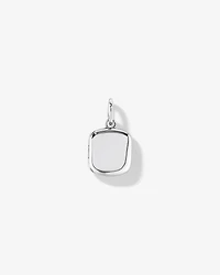 Square Locket Pendant in Sterling Silver