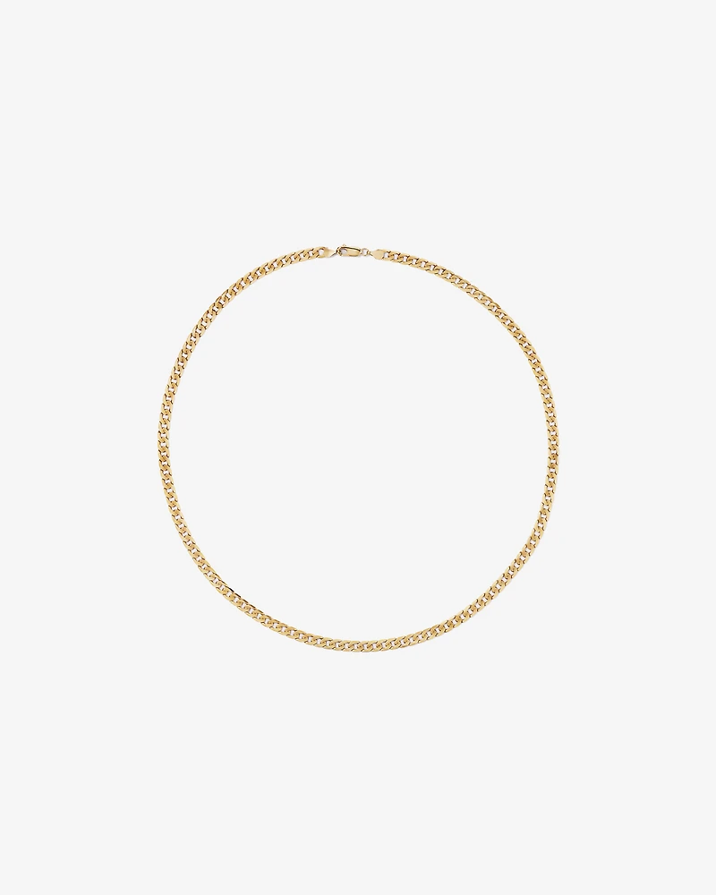65cm (22") 6mm-6.5mm Width Curb Chain in 10kt Yellow Gold