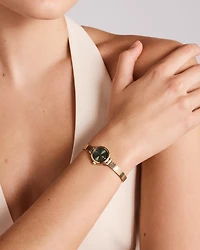 Montre petite pour femme 19 mm en acier inoxydable doré