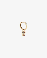 USA Jersey Earring Charm in 18Kt Vermeil