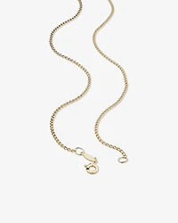 50cm (20") Curb Chain in 10kt Yellow Gold