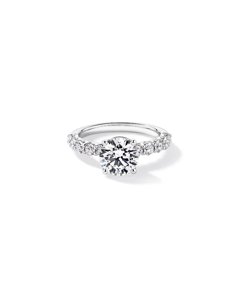 2.75TW Round Brilliant Laboratory-Grown Diamond Engagement Ring 14kt Gold