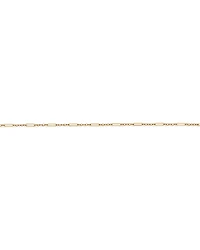 Paperclip 3 and 1 Bracelet in 10kt Yellow Gold