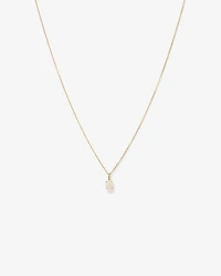 Australian Opal Pendant with Chain in 10kt Yellow Gold