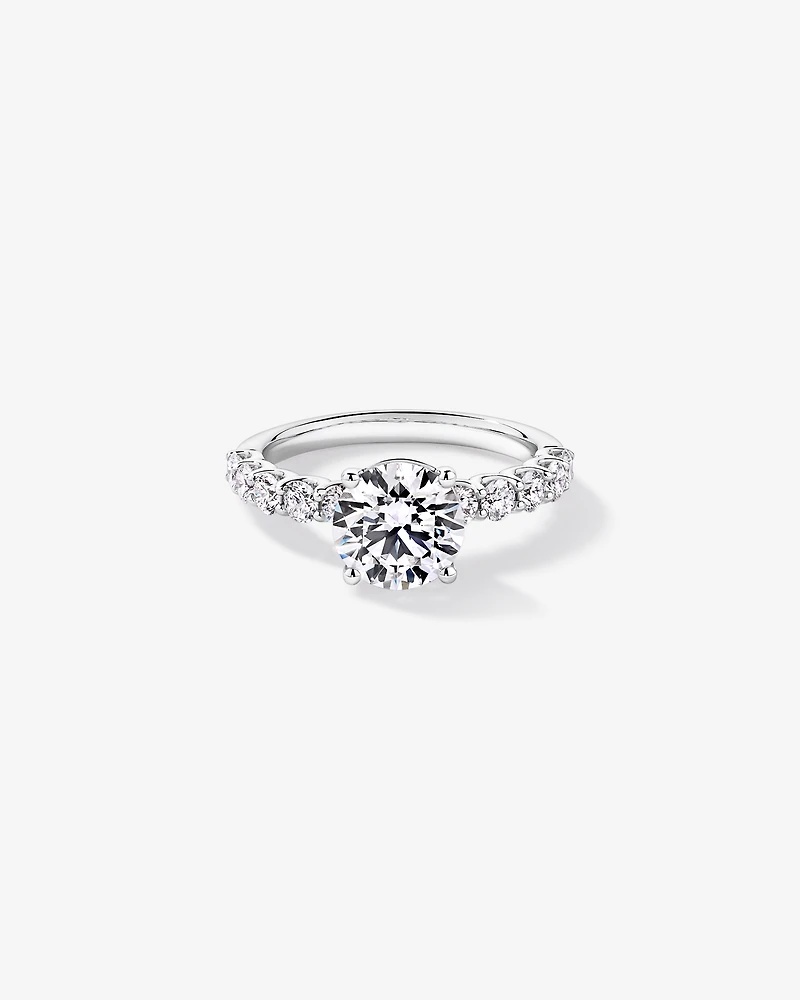 2.75TW Round Brilliant Laboratory-Grown Diamond Engagement Ring 14kt Gold